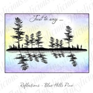 Reflections Blue Hills Pine Stamp