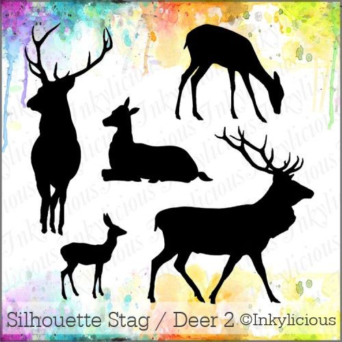 Stag Deer Stamp Set 2