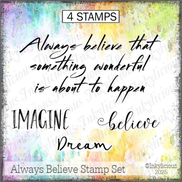 Always Believe Stamp