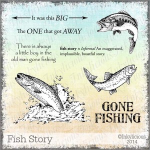 Fish Story Stamp set