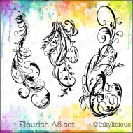 Flourish A6 Stamp set