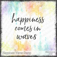 Happiness Waves Stamp