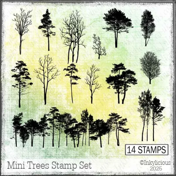 Mini Trees Stamp Set