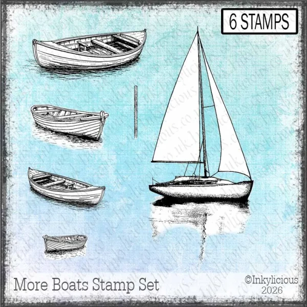 More Boats Stamp Set