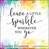 Sparkle Wherever Stamp