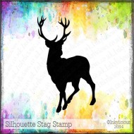 Silhouette Stag Stamp