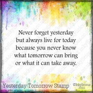 Yesterday Tomorrow Stamp