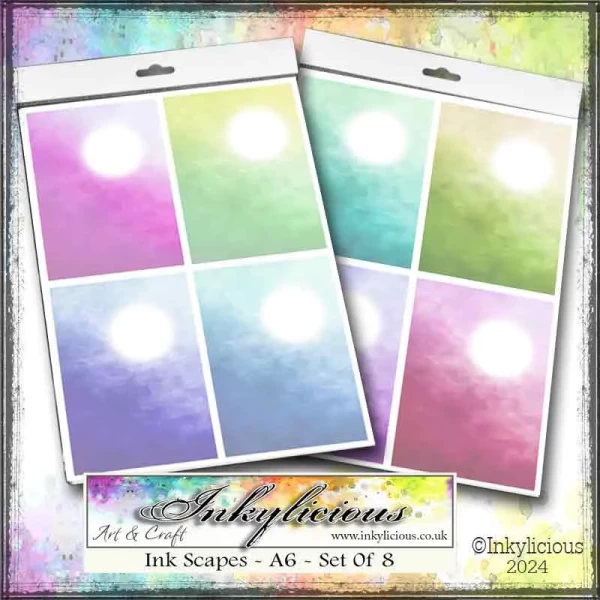 Ink Scapes A6 Set 1