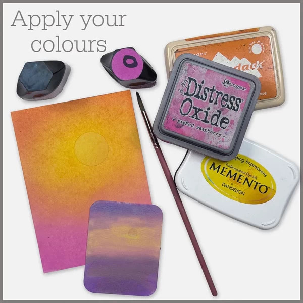 Sun Moon Washi Tape Spots