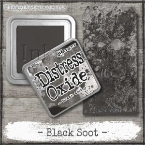 Distress Oxide Ink Pad Black Soot