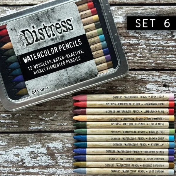 TH Distress Pencils Set 6