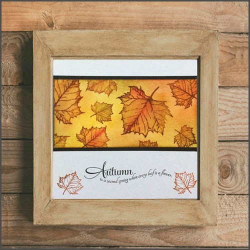 Autumn Leaves Stamp Set