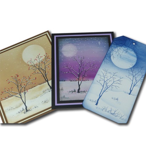 Bare Trees 3 Stamp set