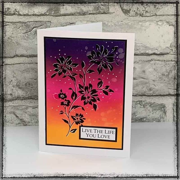 Fantasy Floral Stamp Set