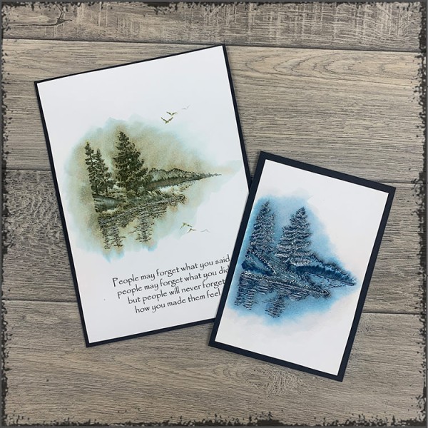 Reflections Lake View Stamp set