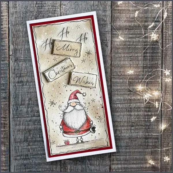 Santa Ho Ho Stamp Set