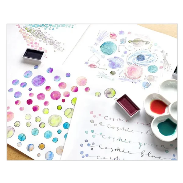 Kuretake Gansai Tambi Set 2 Granulating