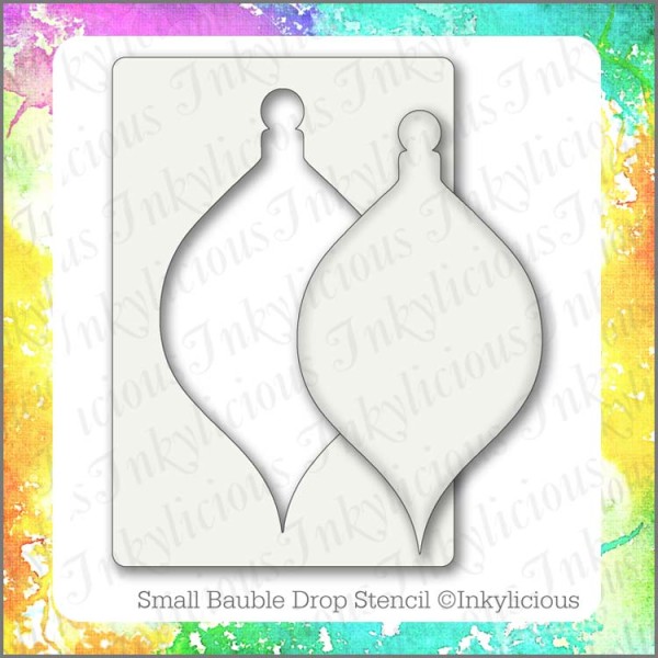 Bauble Stencil Set of 4 A6