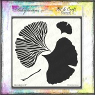 Ginkgo Leaf Stencil 20cm