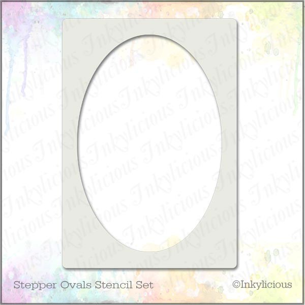 Stepper Stencil Oval A5