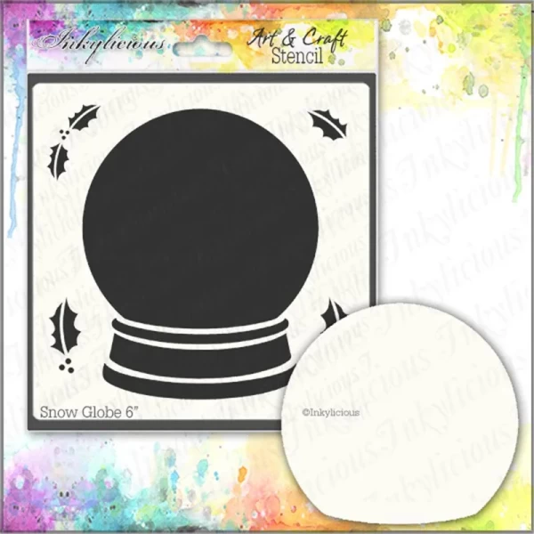 Snow Globe Stencil