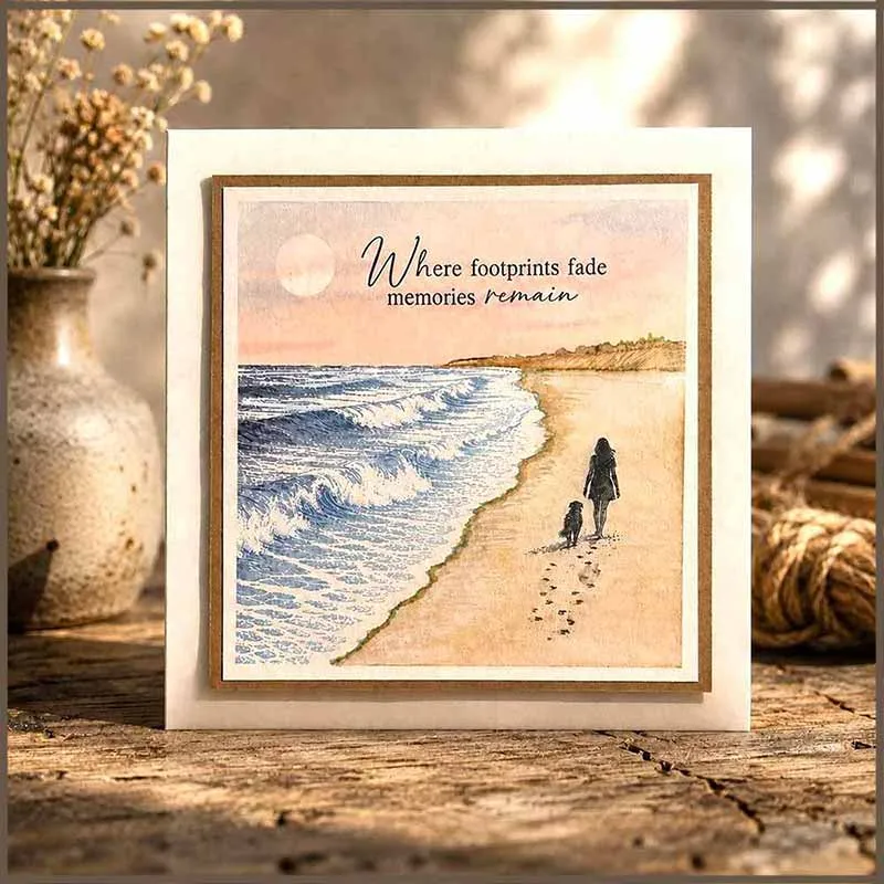 By The Sea - Beach Walk Stamp Set